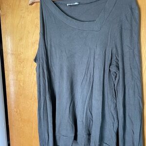 Women's LNA Olive Green Top